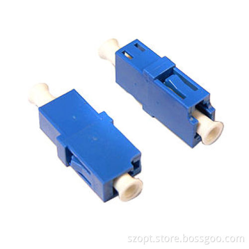 LC fiber-optic adapters, RoHS Directive-compliant